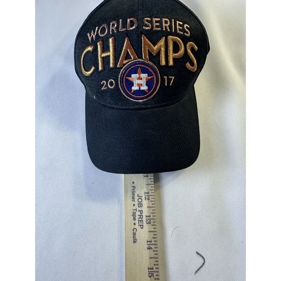 Era 39Thirty Houston Astros Graphite 2017 World Series Champions Hat Cap - Picture 4 of 7